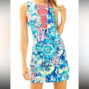 Lilly Pulitzer - ADARA SHIFT DRESS - MULTI COLORED - Size 0